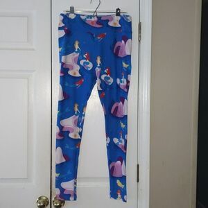 Ambrie Curvy  buttery soft  mermaid princess leggings NWOT